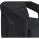 Kendrick Abbington Black Swivel Lounge Chair, Swivel